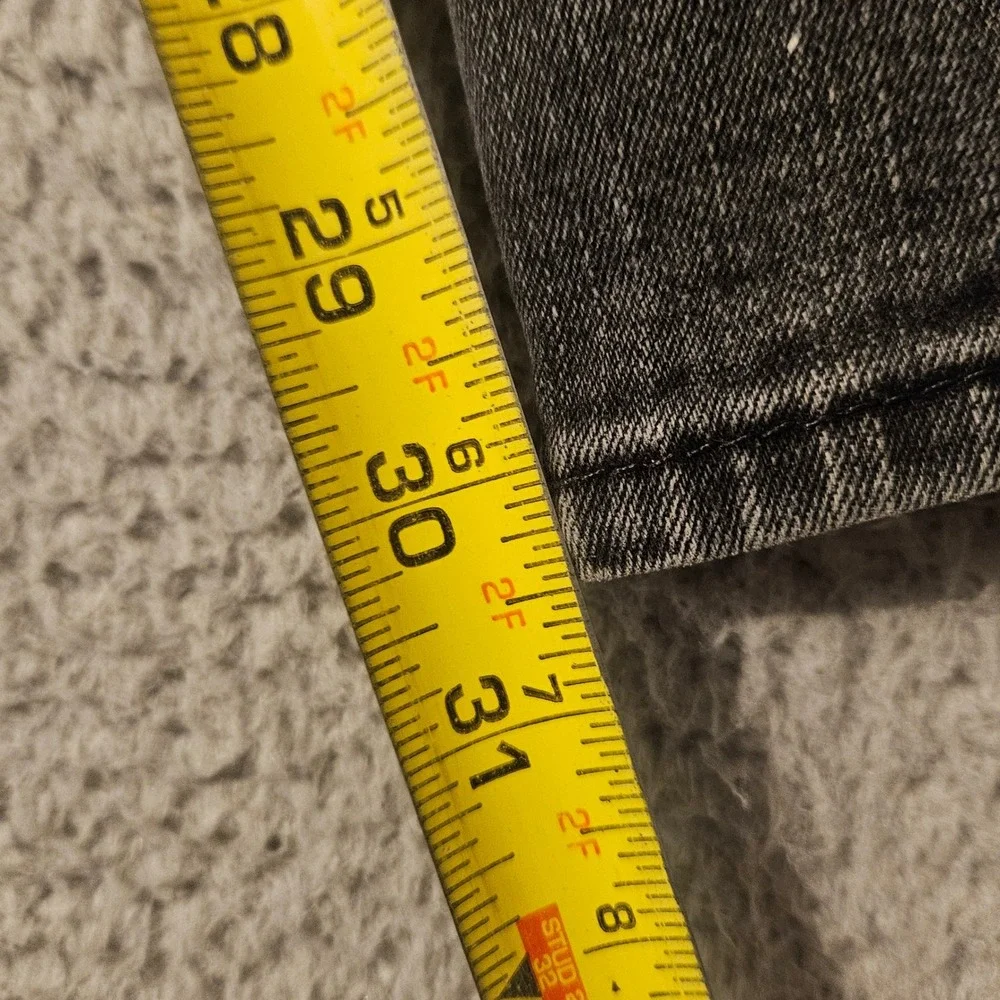 True Religion Geno Relaxed Slim Jeans Mens Size 34 x 30 Black Denim Pants